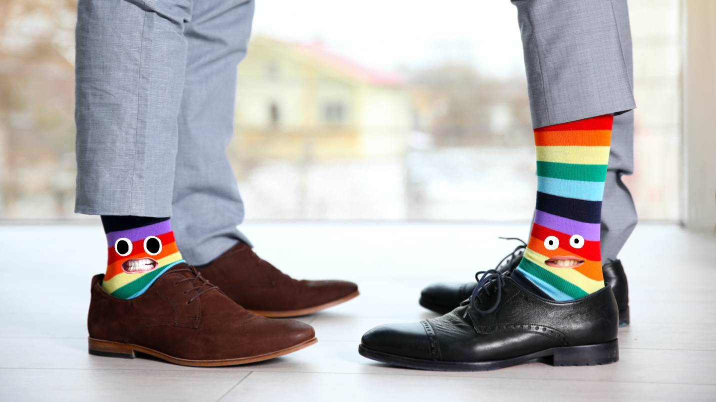 Colourful socks