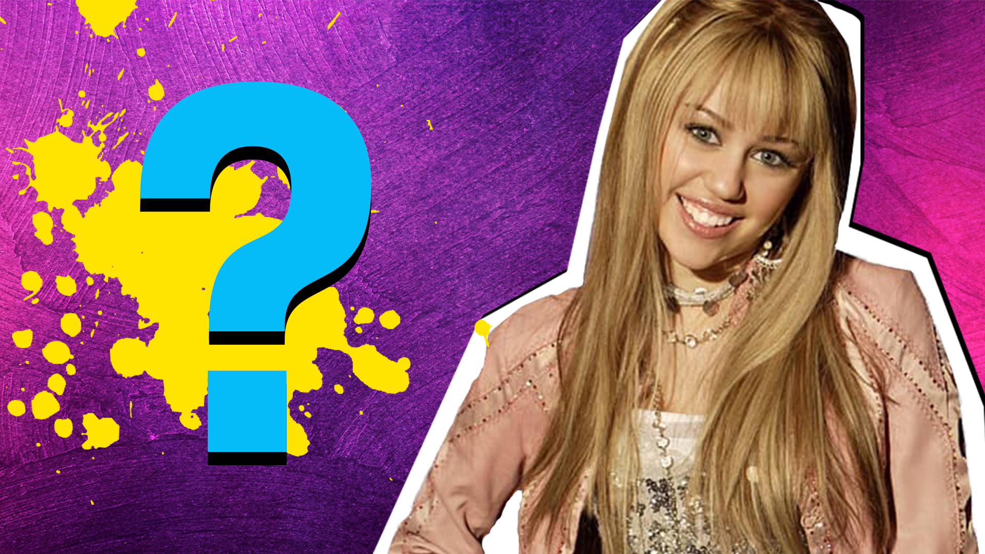 Hannah Montana Quiz Thumbnail