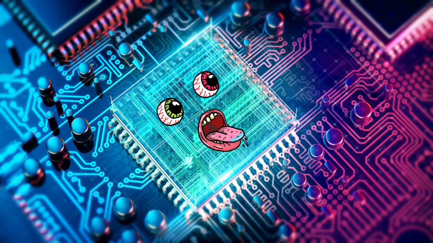 A computer's circuitry 