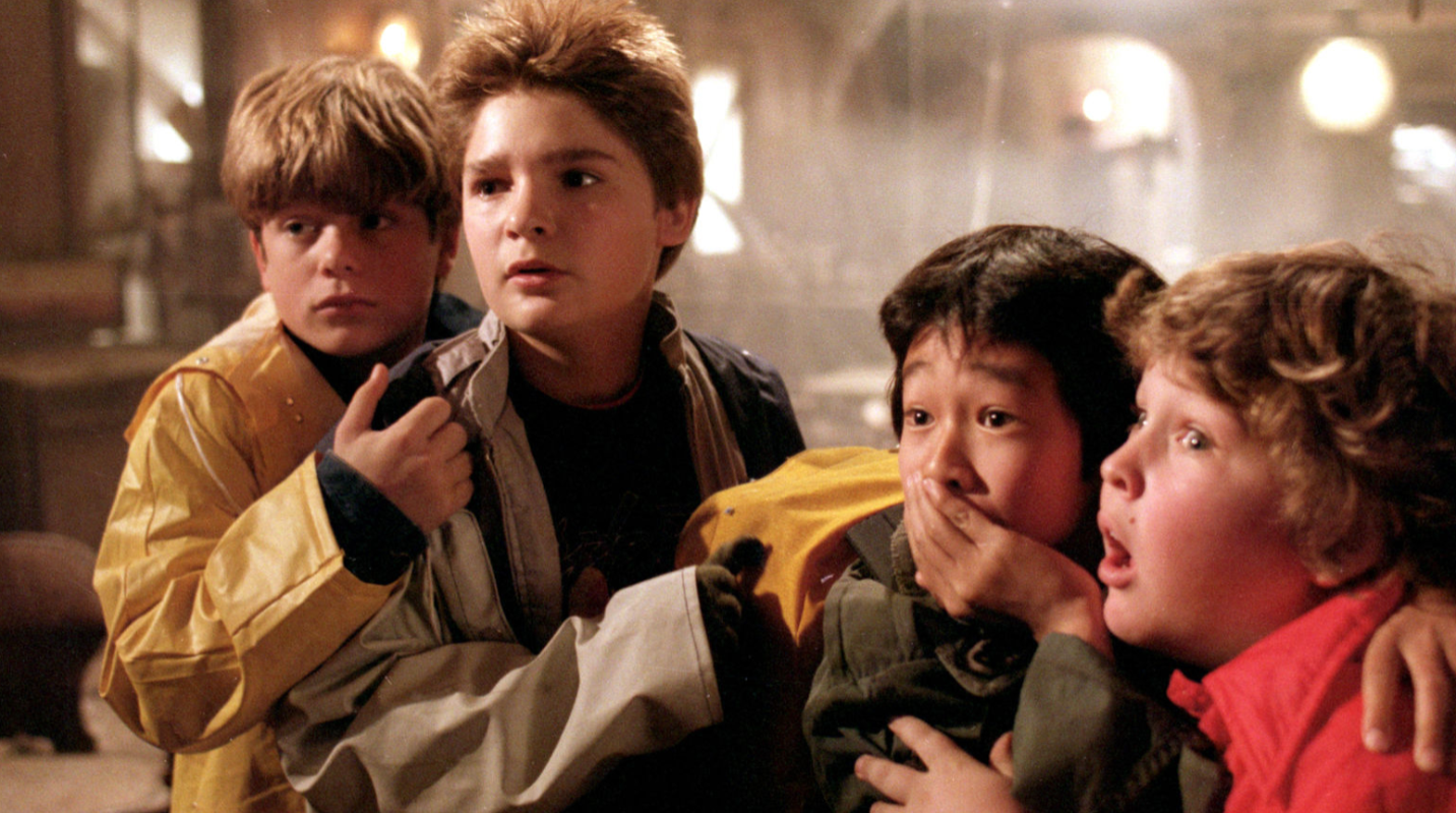 A scene from The Goonies