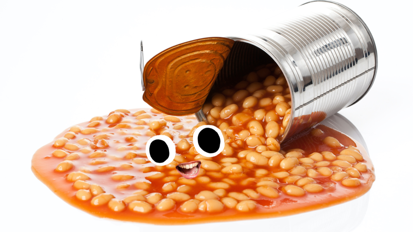A tin of beans