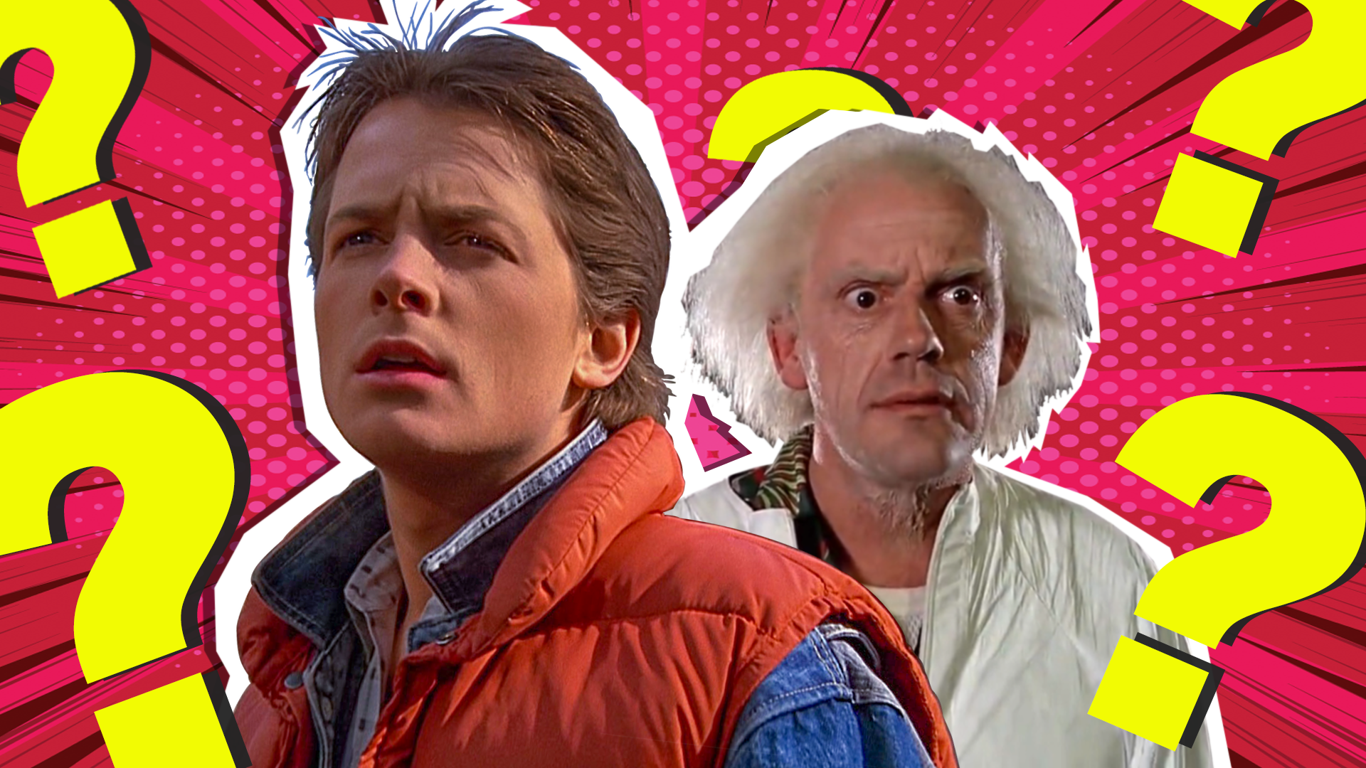 Doc Brown and Marty McFly