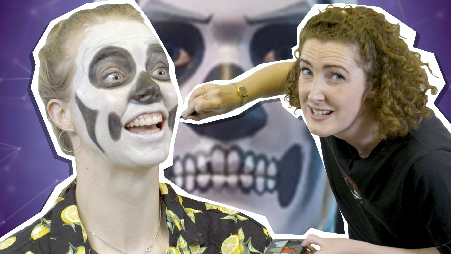 How to Do Spooky Halloween Fortnite Make-up