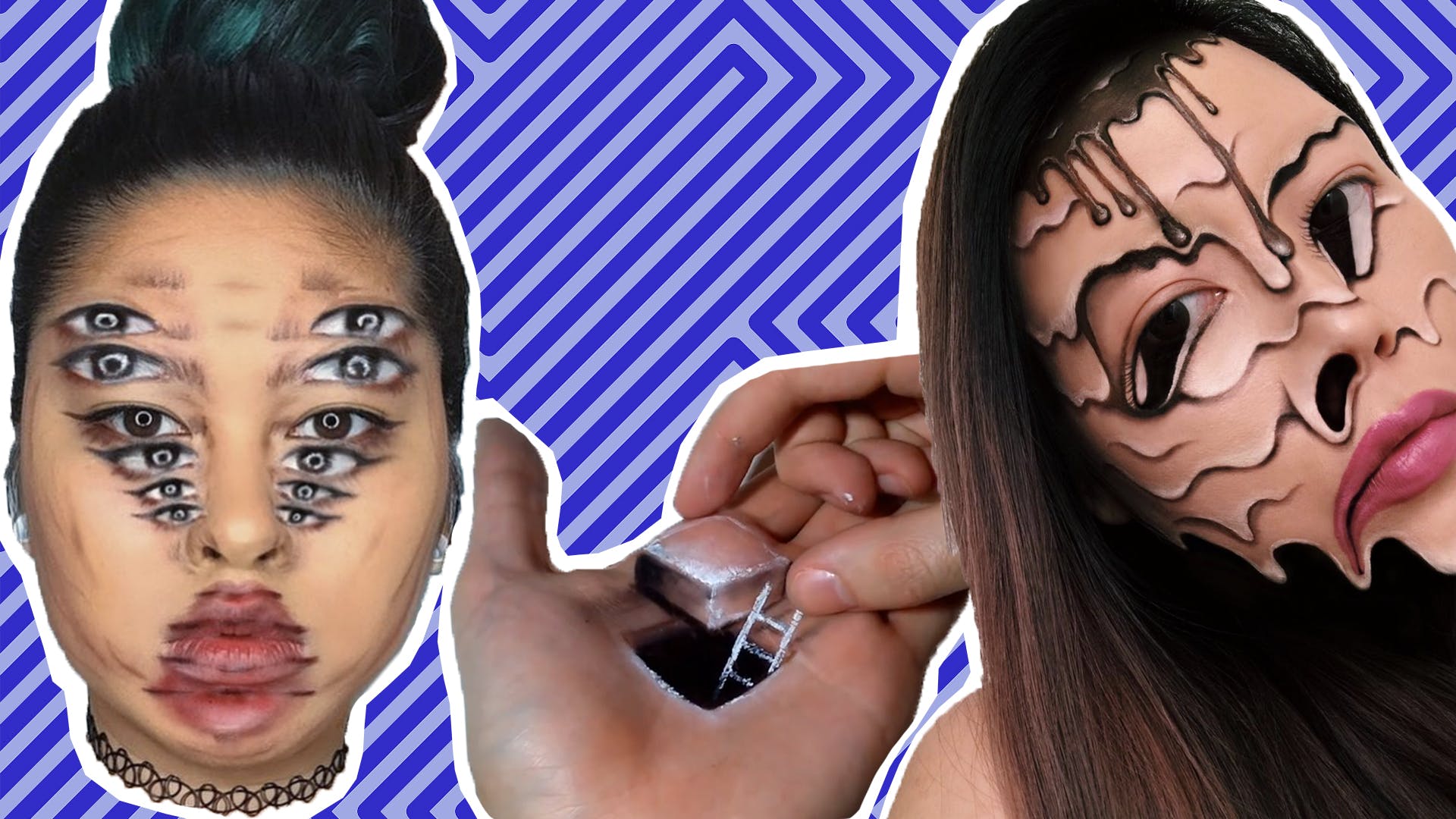 These Awesome Make-up Optical Illusions Will Blow Your Mind!