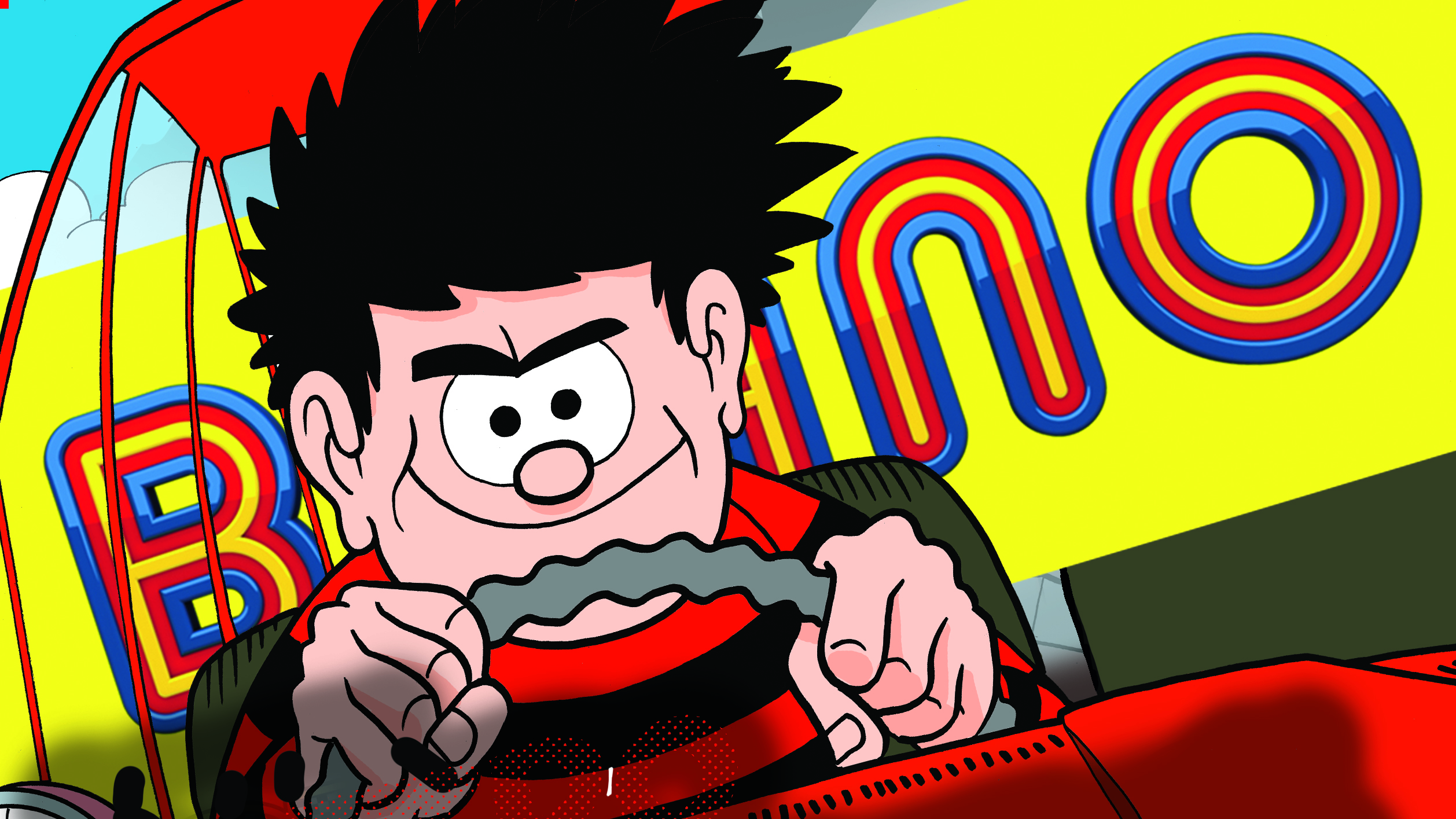 Inside Beano no. 4041 - On your marks, get set... Race!