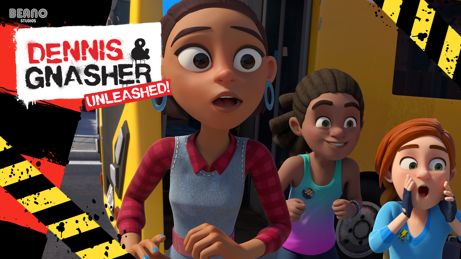 Dennis & Gnasher Unleashed! Series 2 - Episode 1: Beat the Bus
