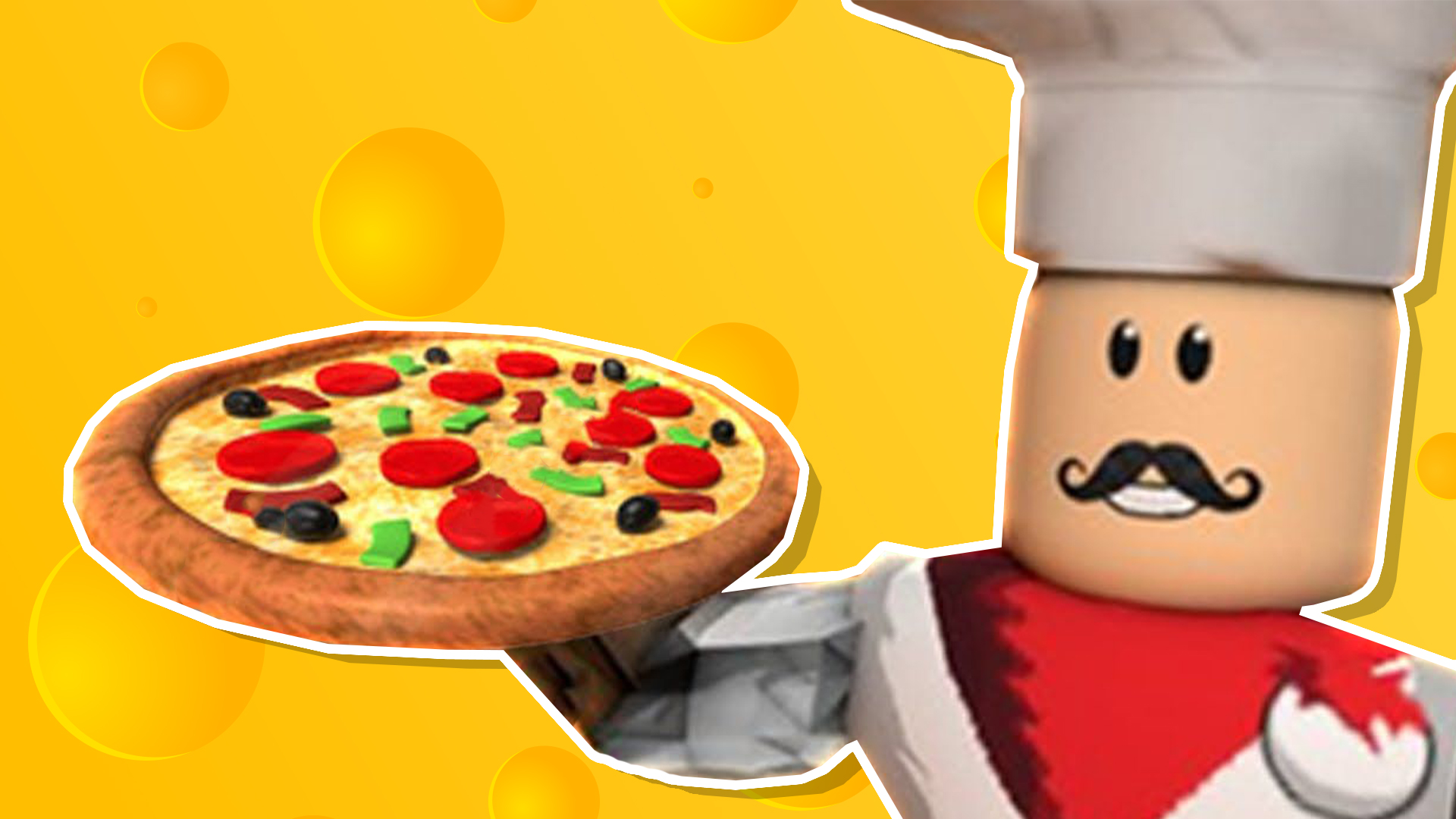 A pizza-themed joke