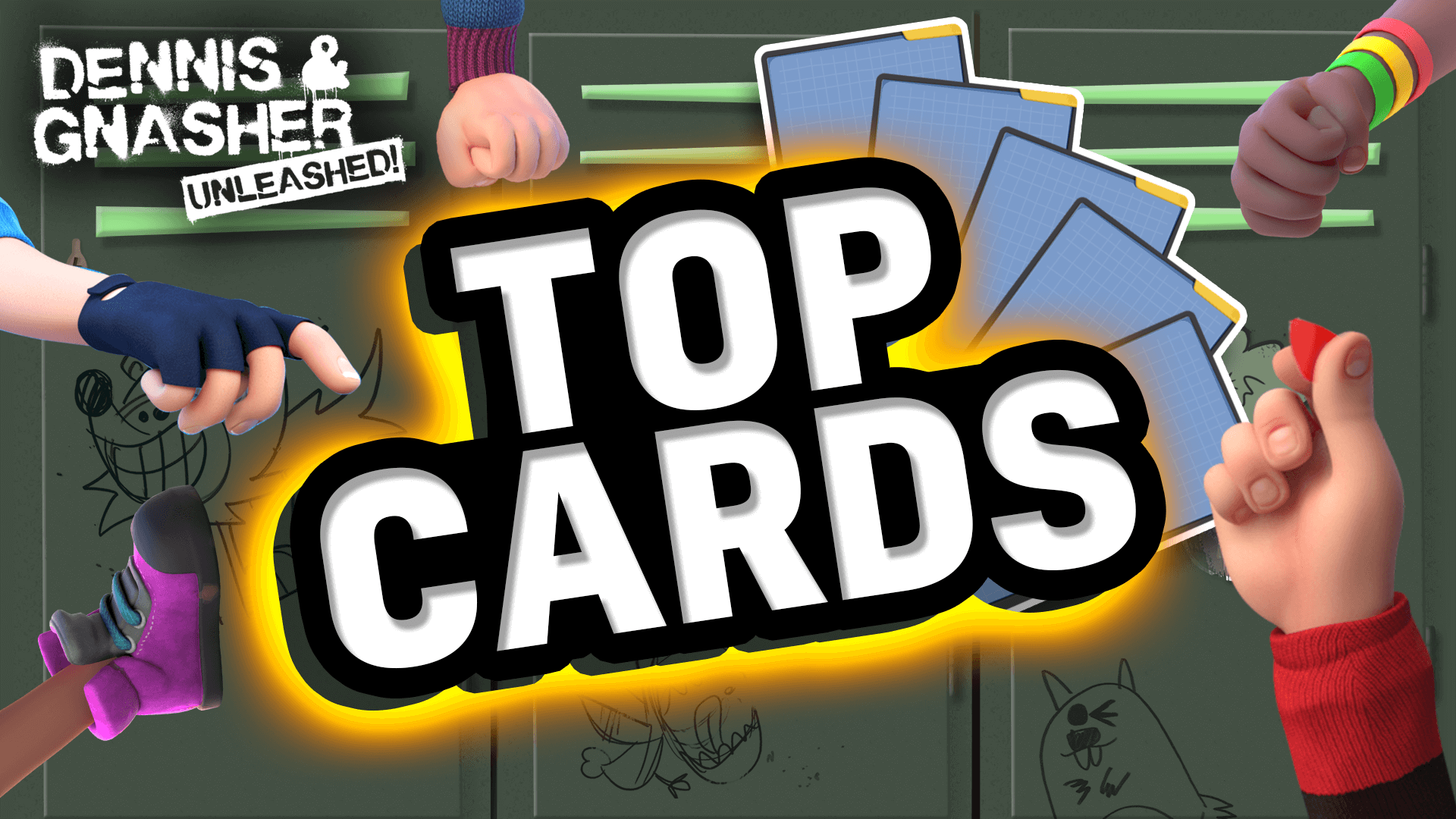 Top Cards | Dennis & Gnasher Unleashed