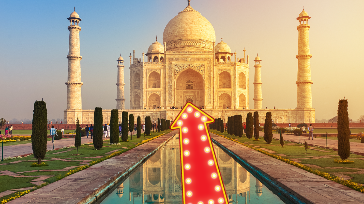 The Taj Mahal 