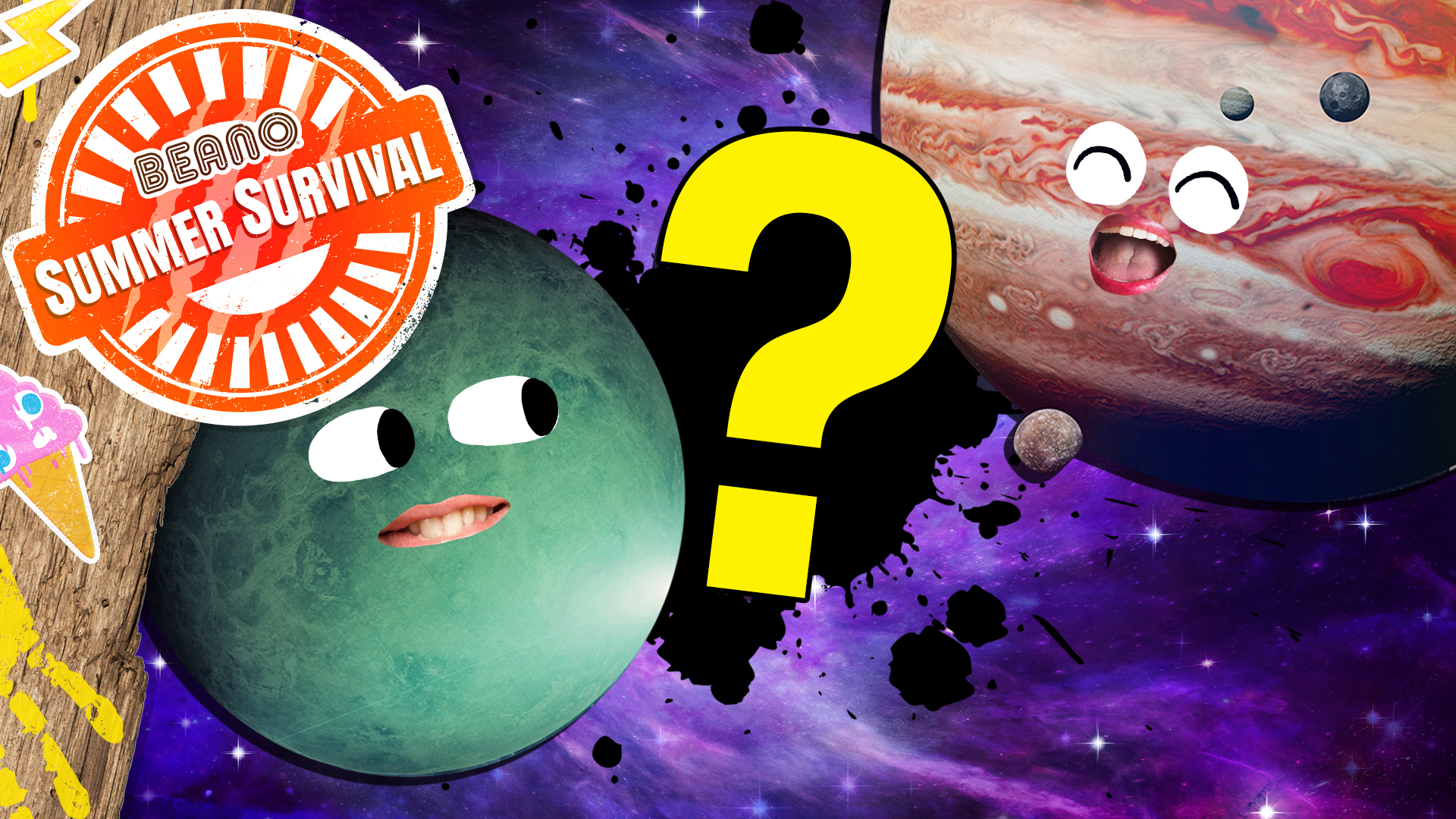 Summer Survival: Space Quiz: True or False?