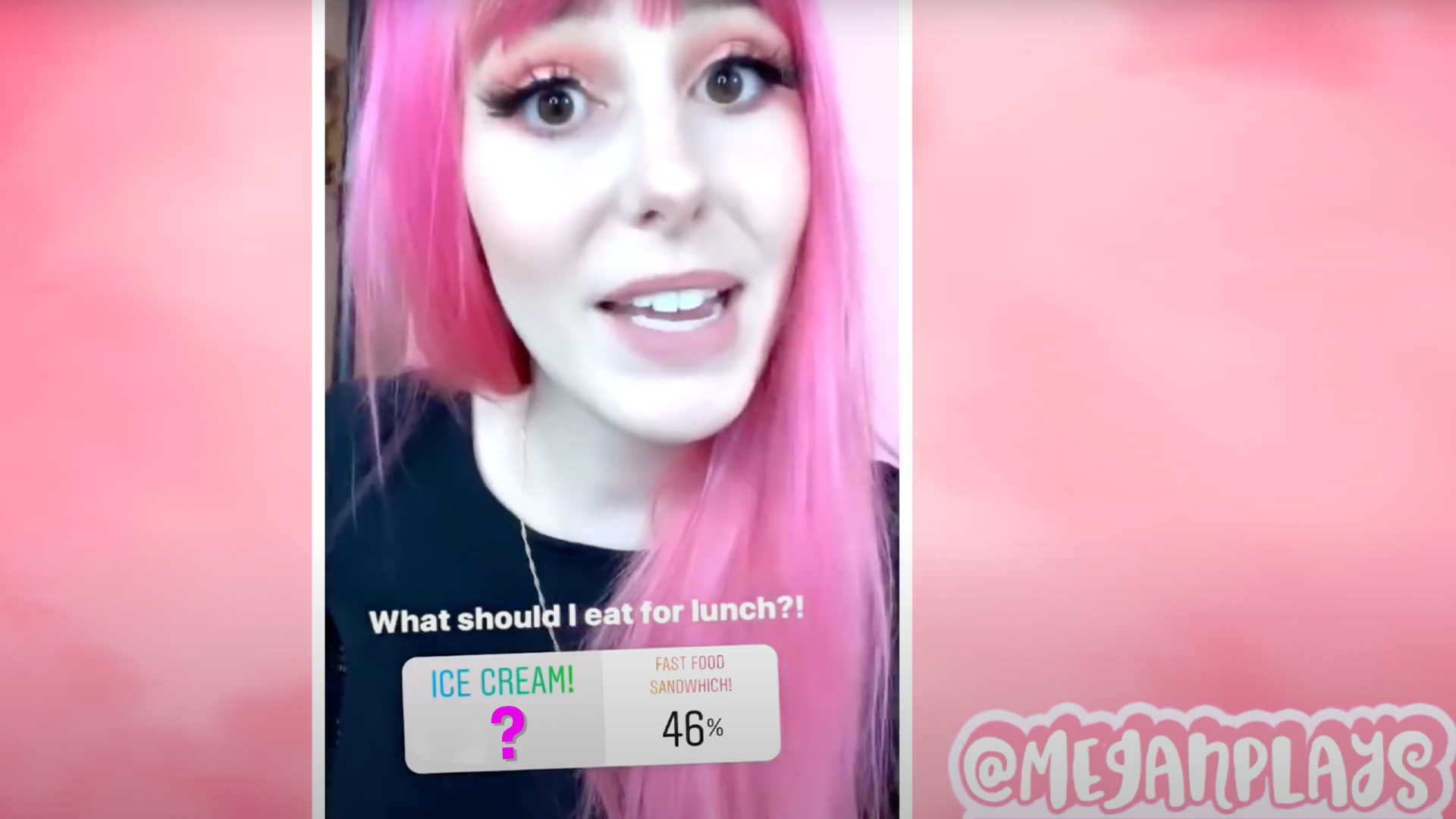 MeganPlays fans vote for lunch