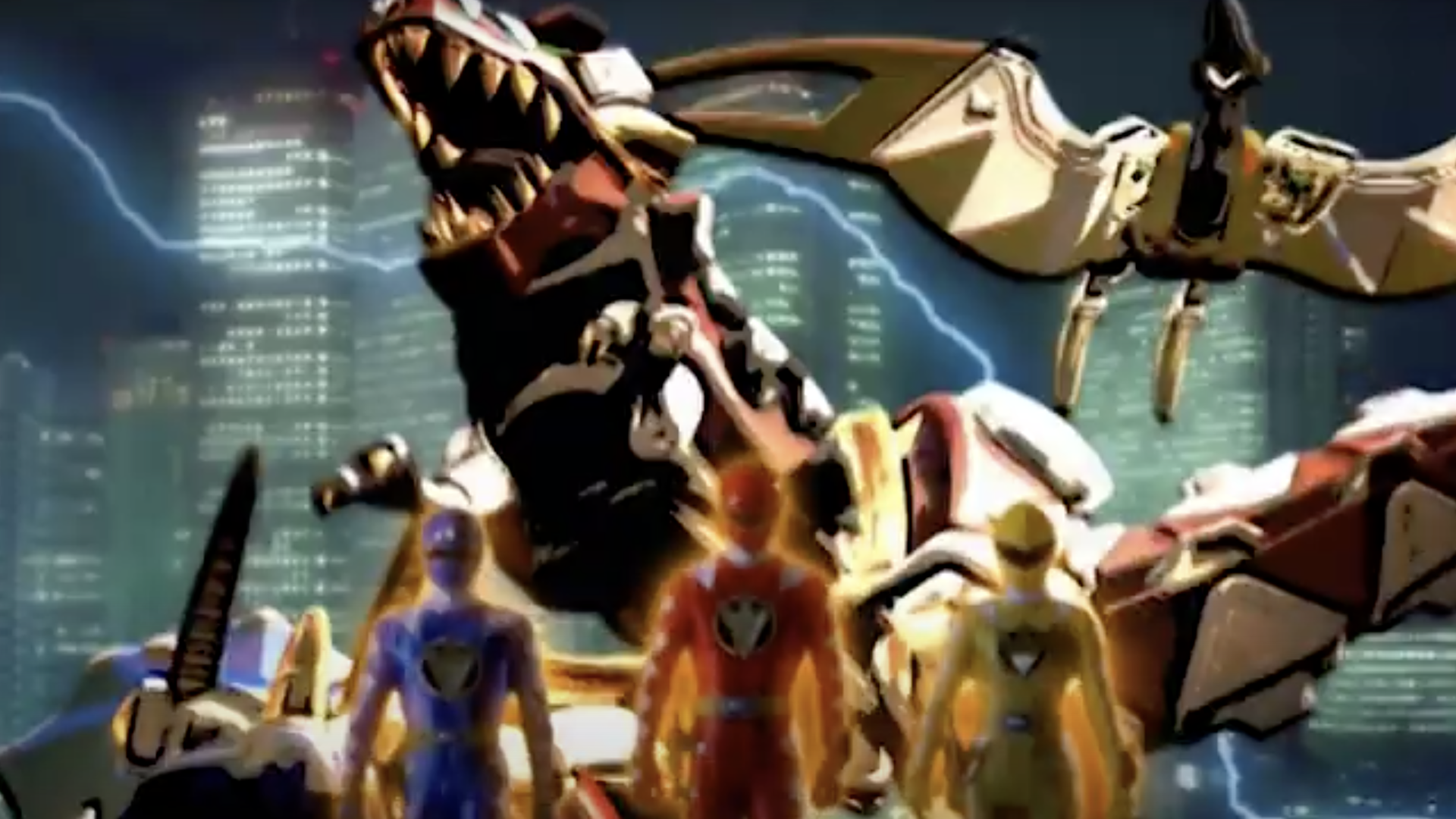 A scene from Power Rangers Dino Thunder 