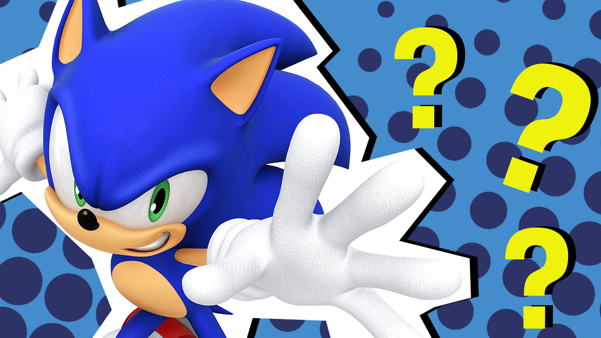 Sonic The Hedgehog - Pop quiz time!