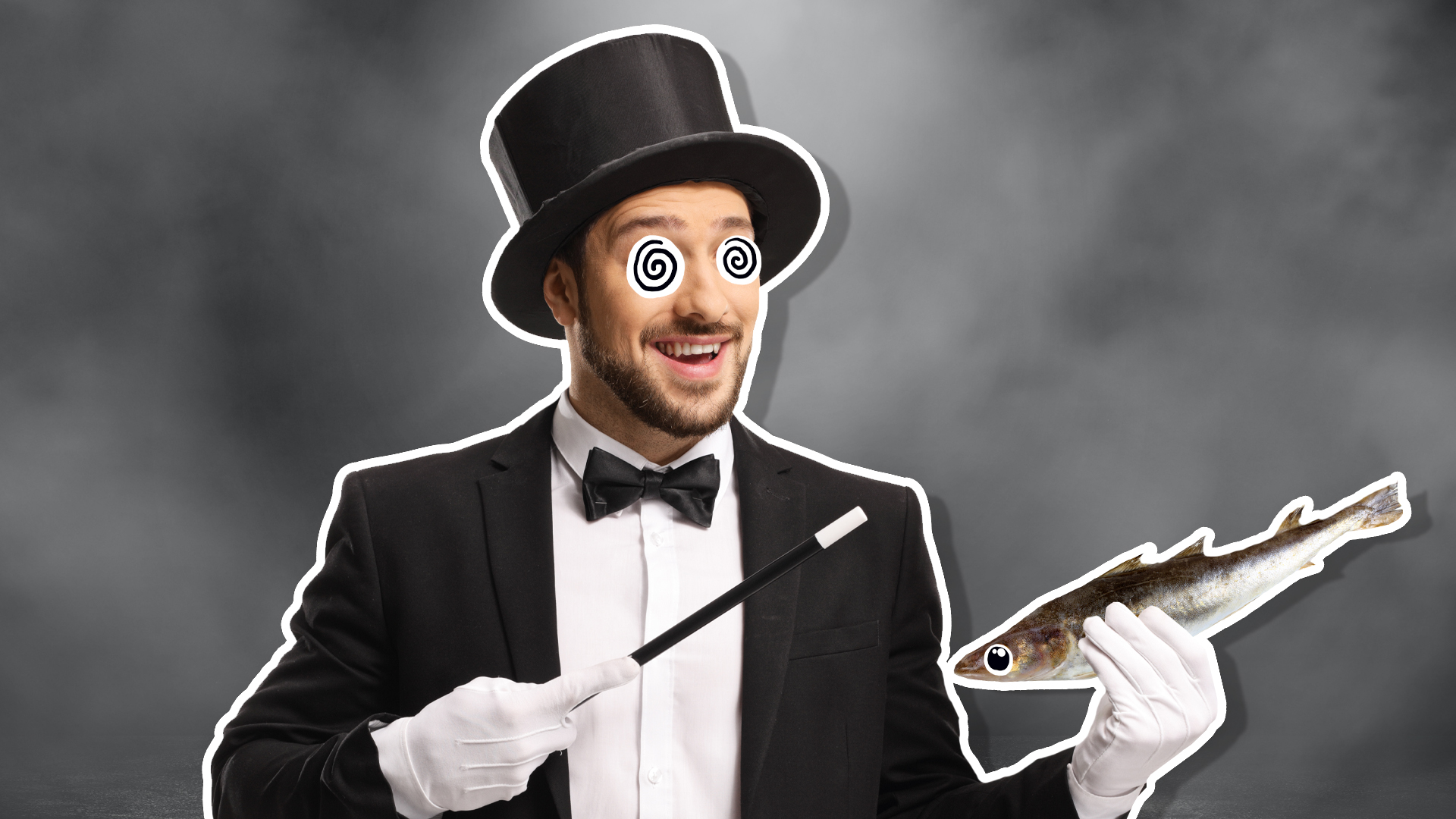 A magician and a fish