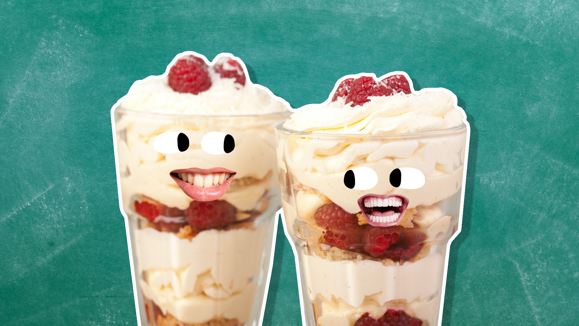 Two sundaes