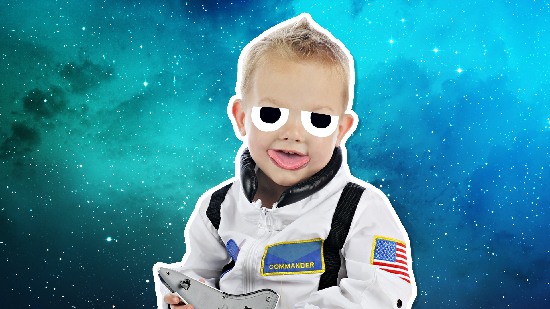 A young astronaut