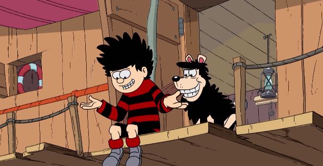 Dennis the Menace and Gnasher in The Ultimate Prank