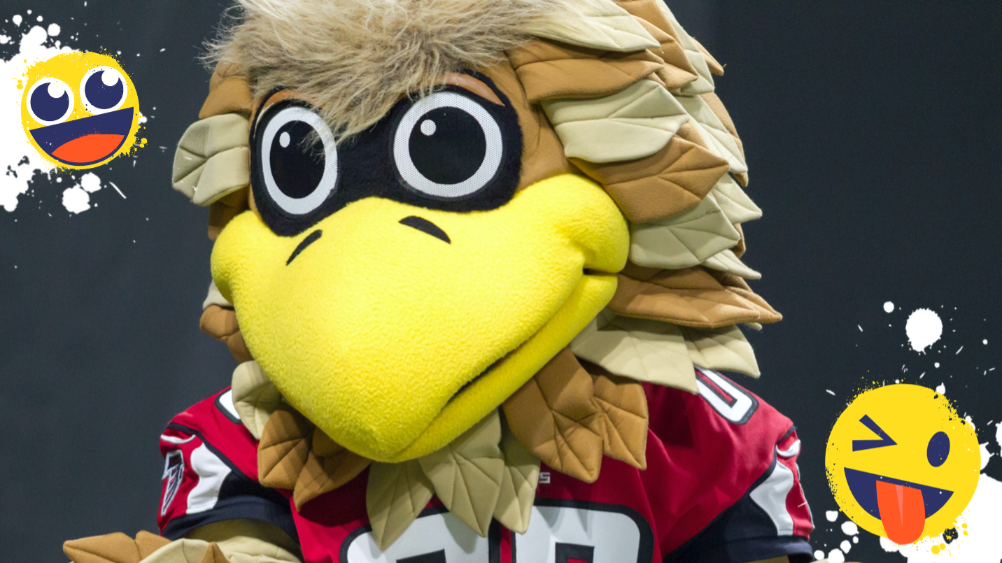 Atlanta Falcon's mascot