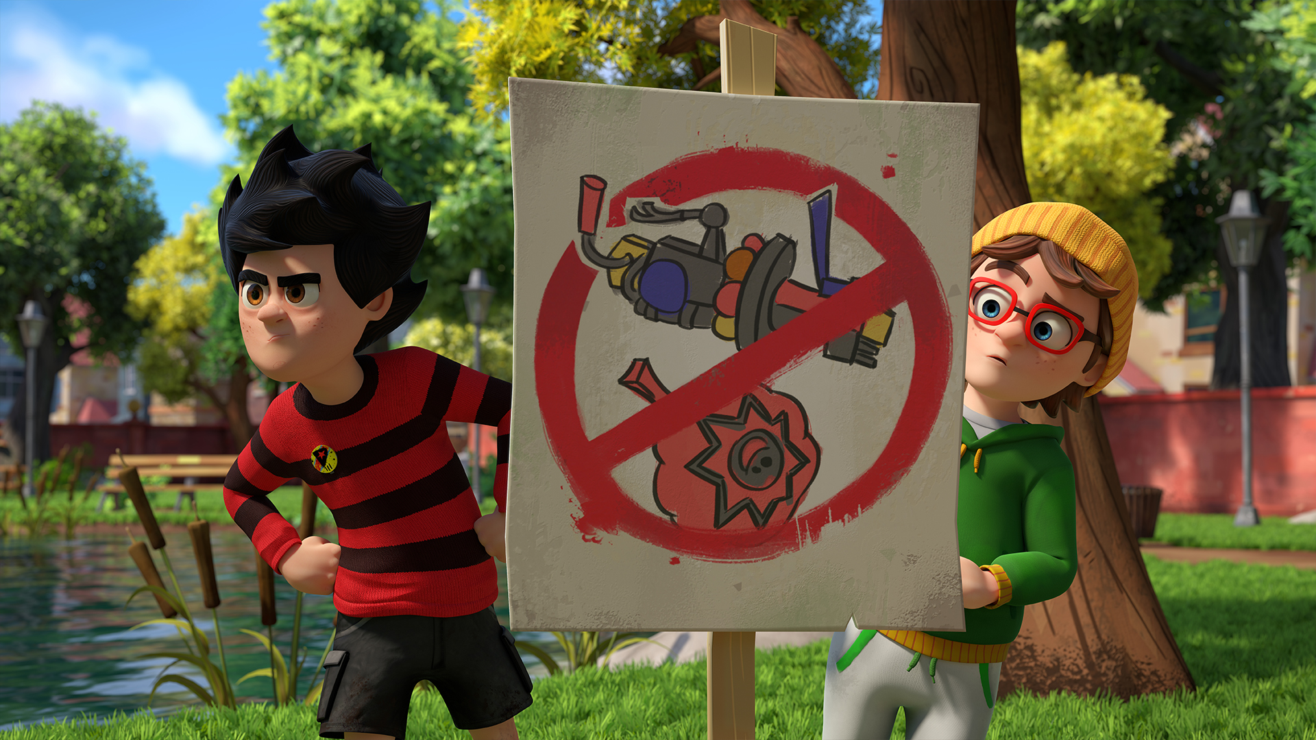 Dennis & Gnasher Unleashed! Series 2 - Episode 21: Too Cool For Rules