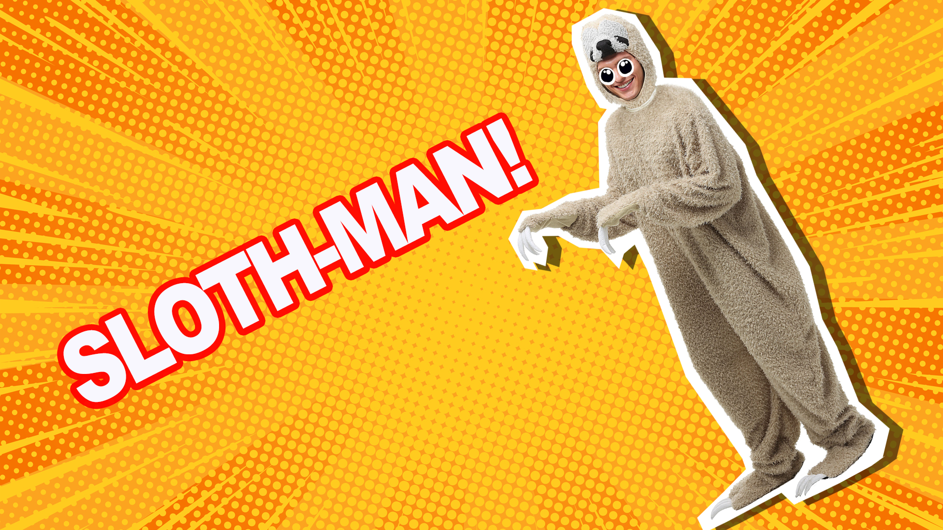 Man in Sloth costume