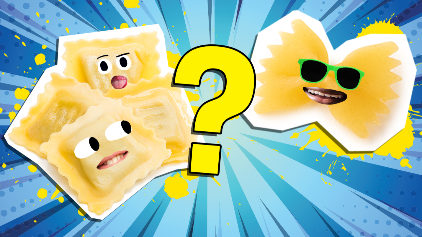 Can You Guess the Type of Pasta from the Shape?