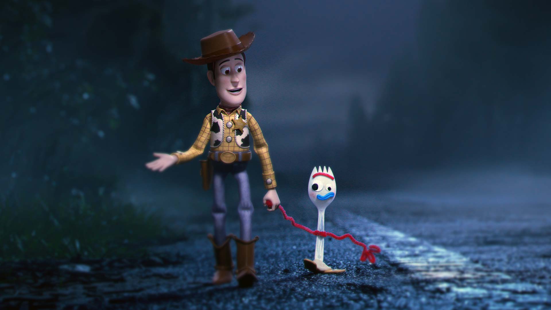 A scene from Toy Story 4