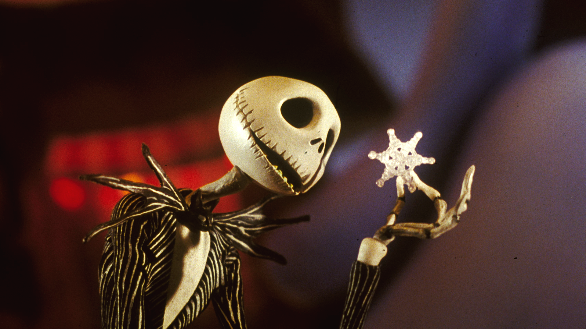 A scene from The Nightmare Before Christmas