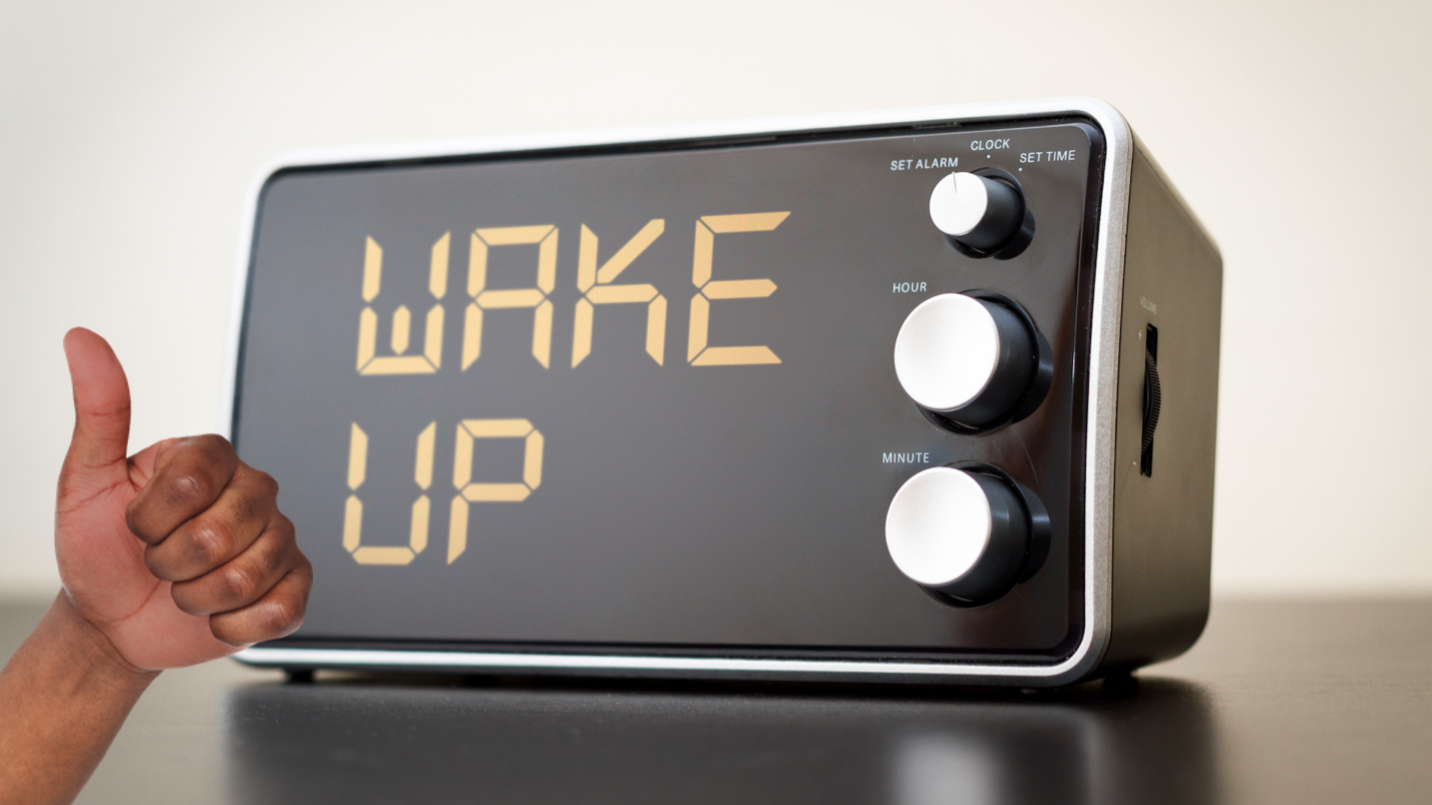 An alarm clock