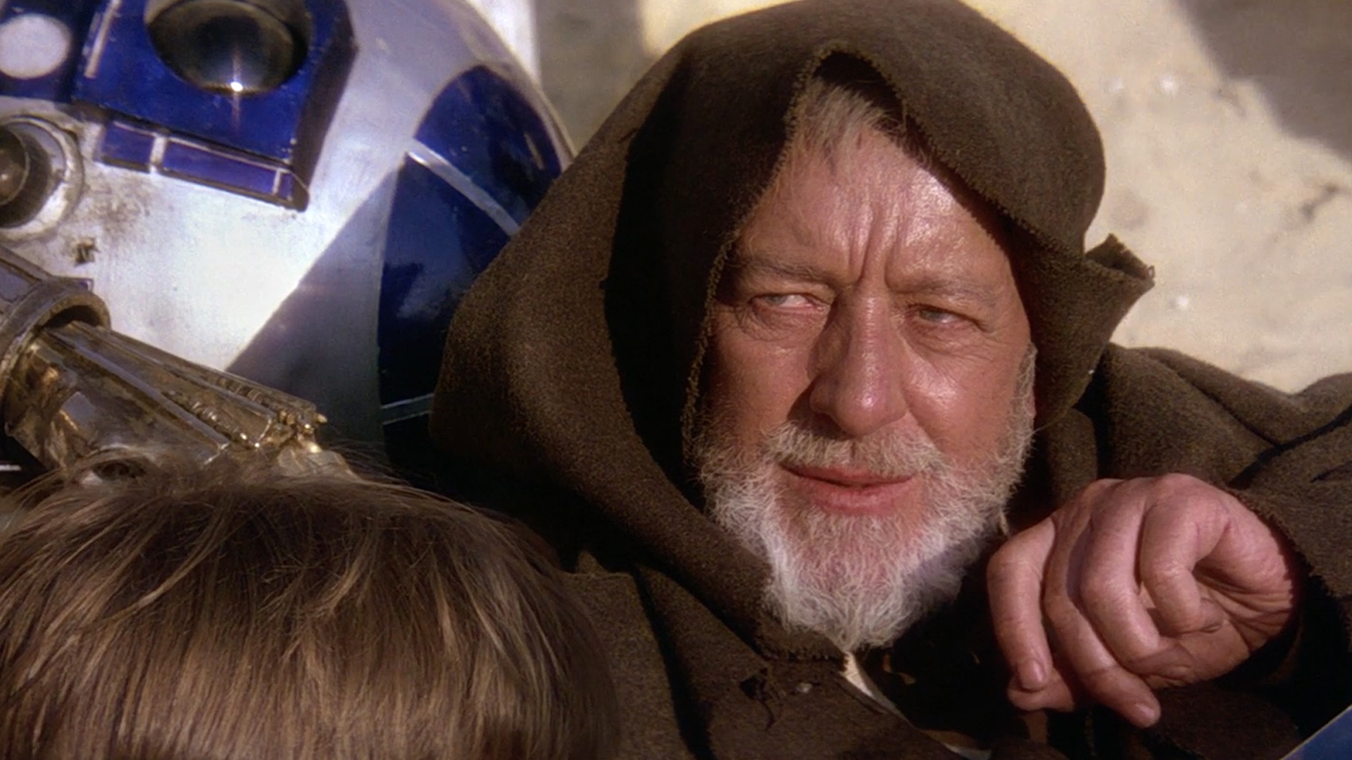 Obi Wan Kenobi in Star Wars: A New Hope 