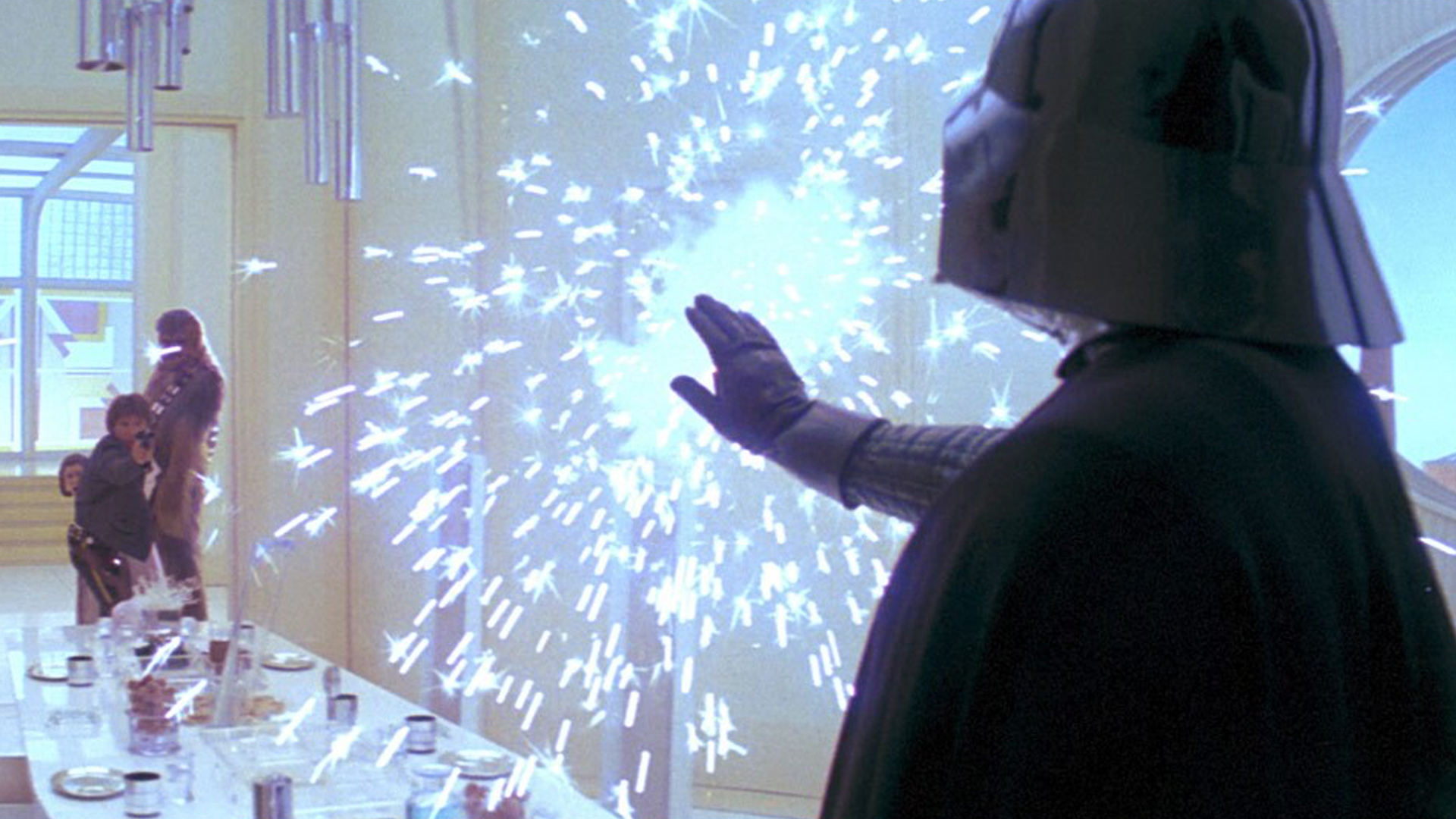 A scene from Star Wars: The Empire Strikes Back