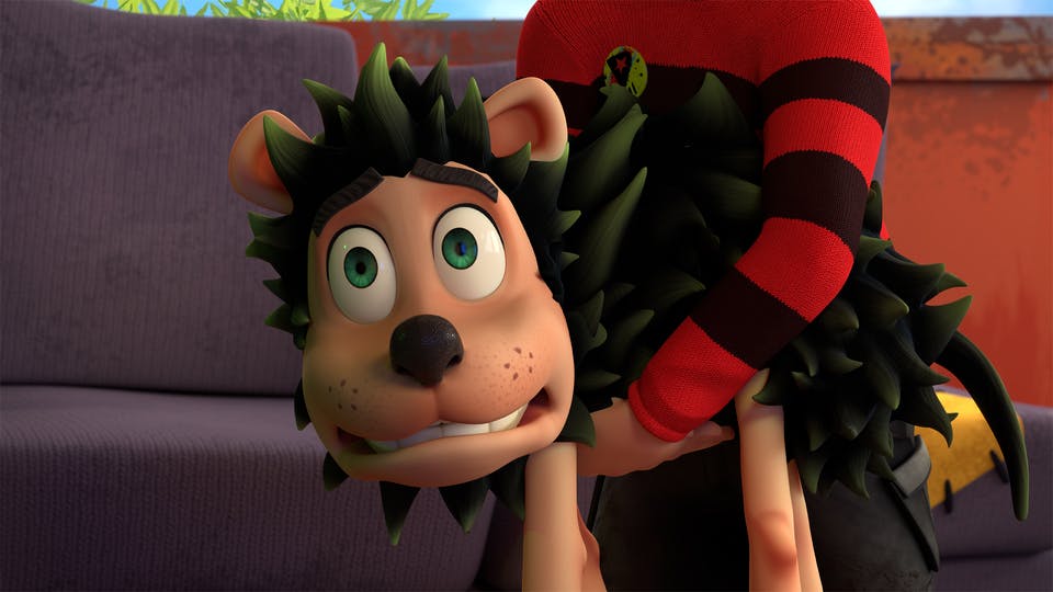 A scene from Dennis and Gnasher Unleashed