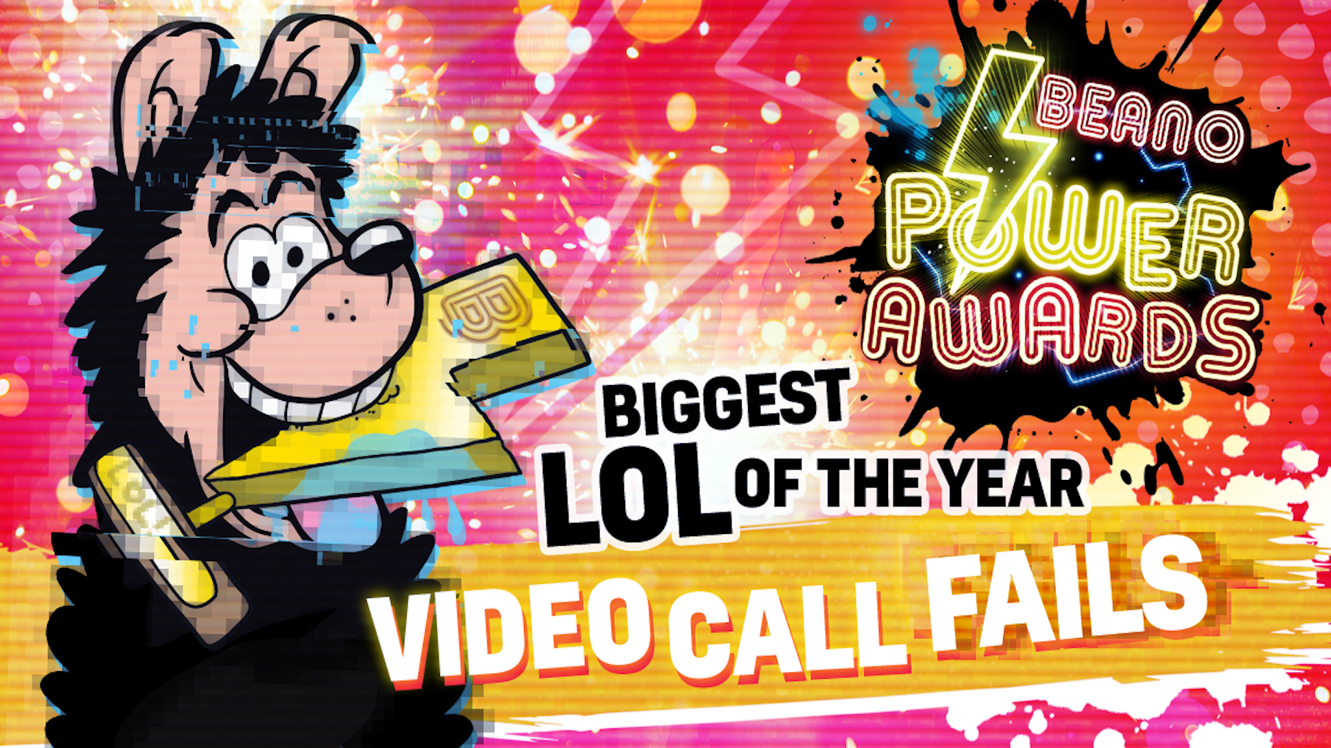 Biggest LOL of the Year: Beano Power Awards