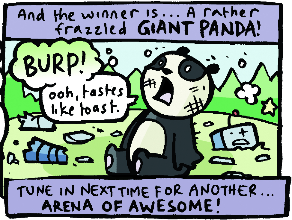 Arena of Awesome - Kill-O-Bot VS Giant Panda, Beano , Jamie Smart